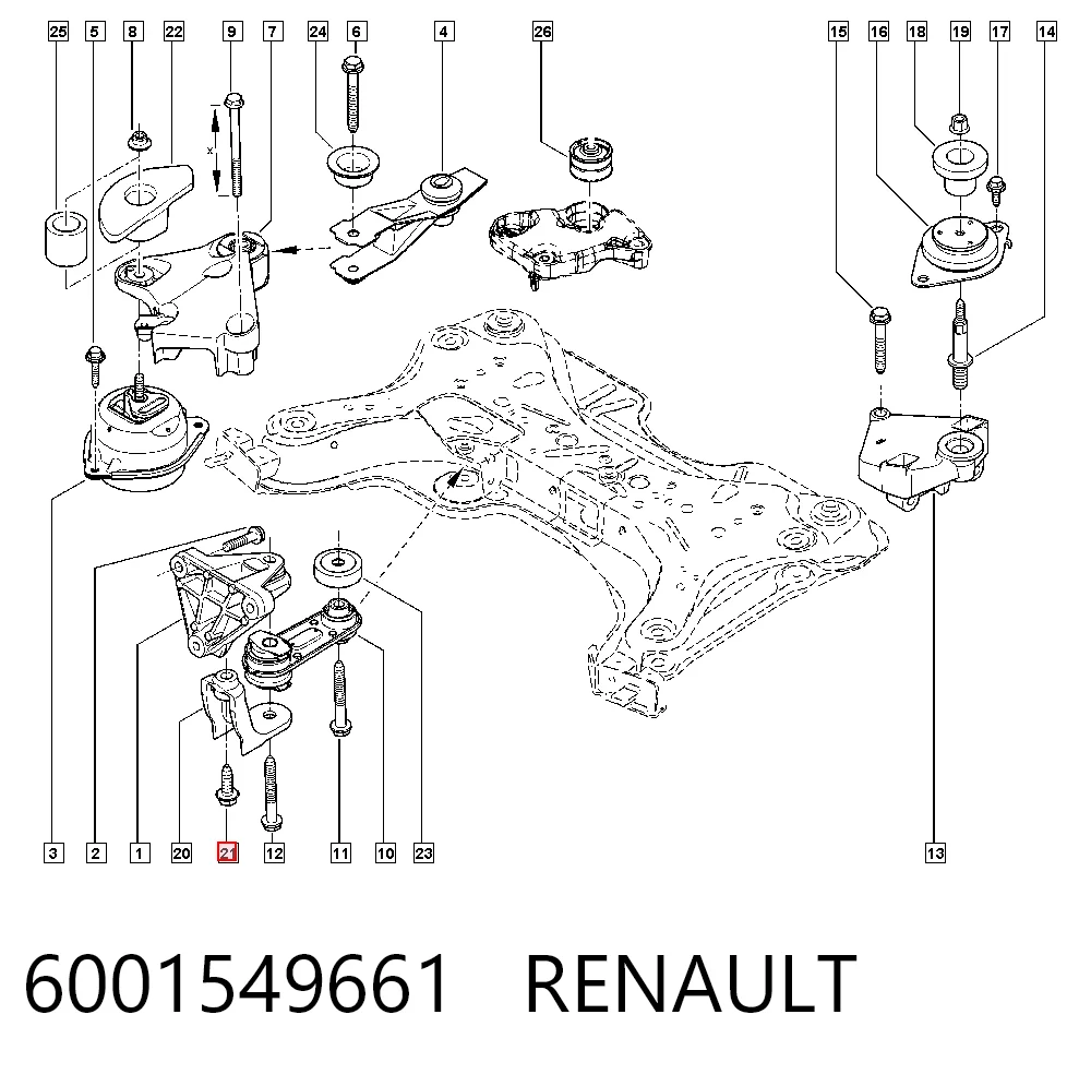 6001549661 Renault (RVI)