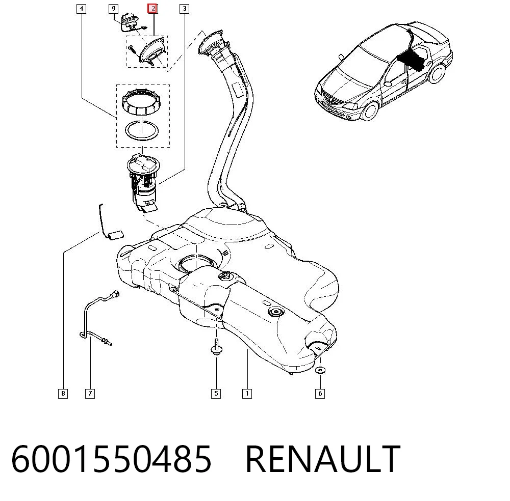 6001550485 Renault (RVI)
