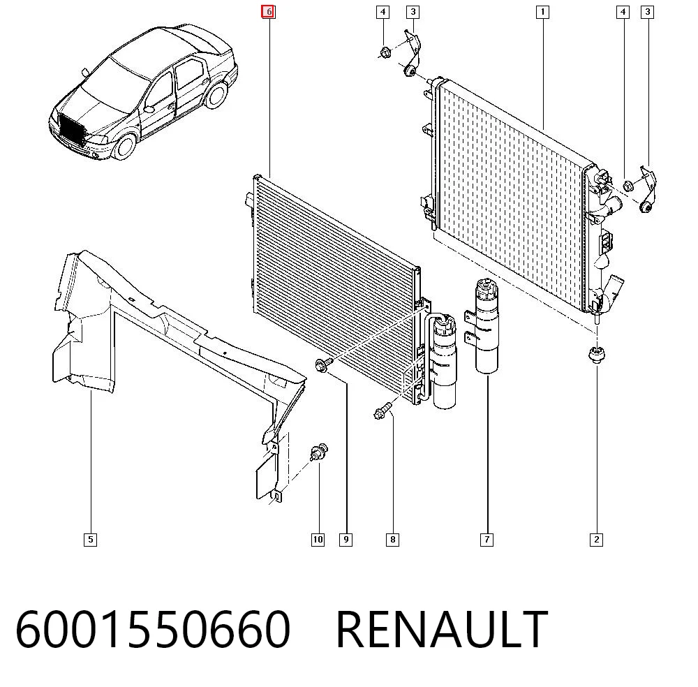 6001550660 Renault (RVI)