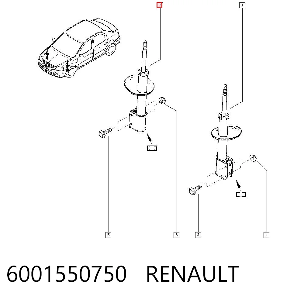 6001550750 Renault (RVI)