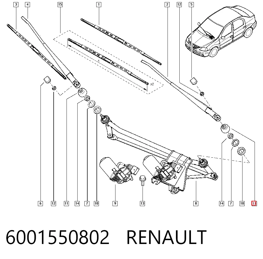 6001550802 Renault (RVI)