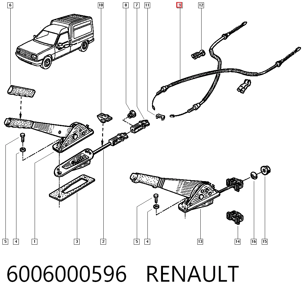 6006000596 Renault (RVI)