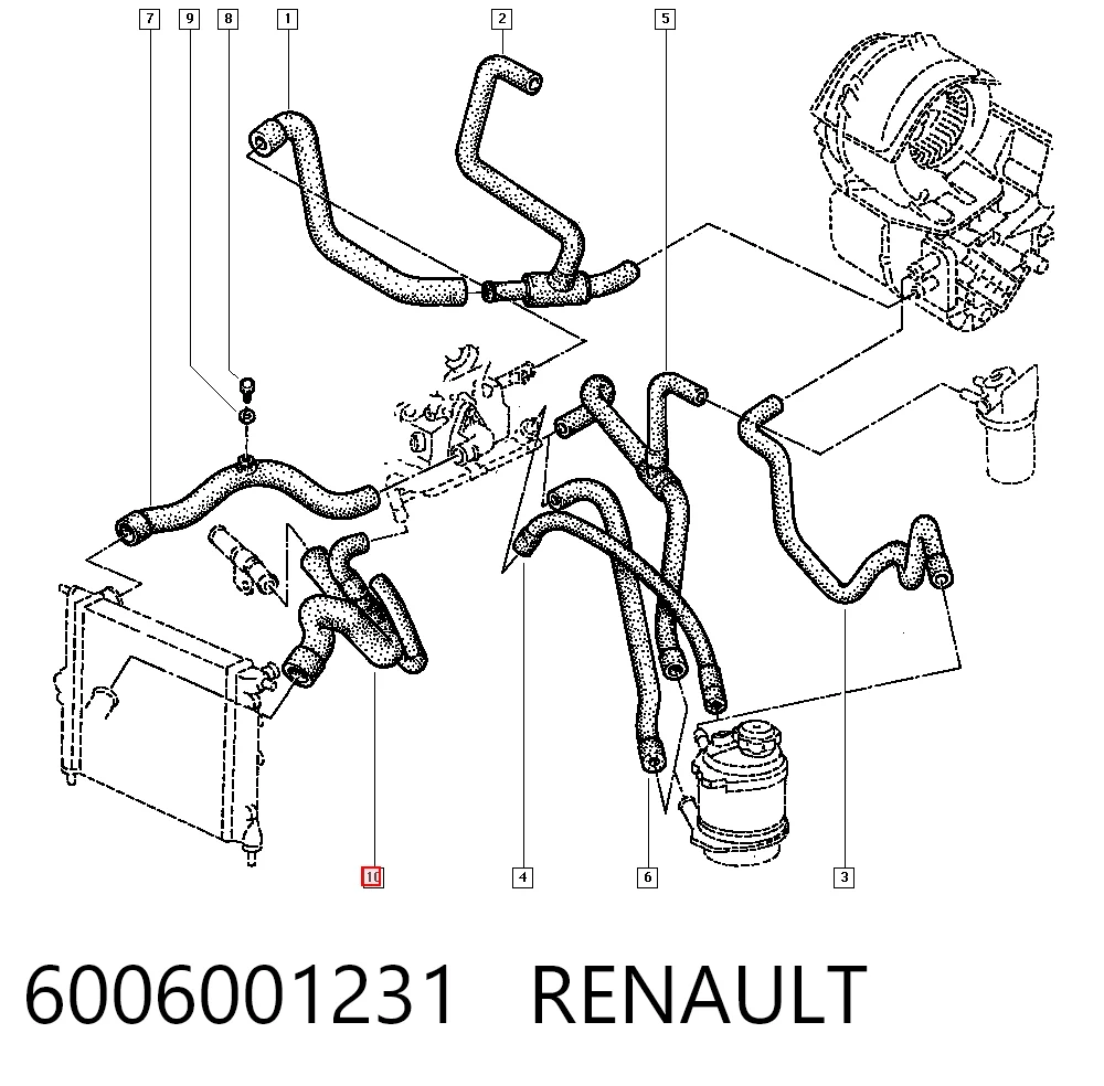 6006001231 Renault (RVI)