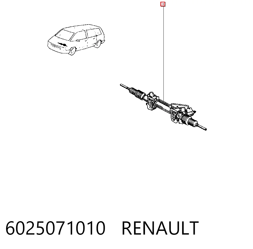 Compre Cremalheira da direção Renault Espace 1