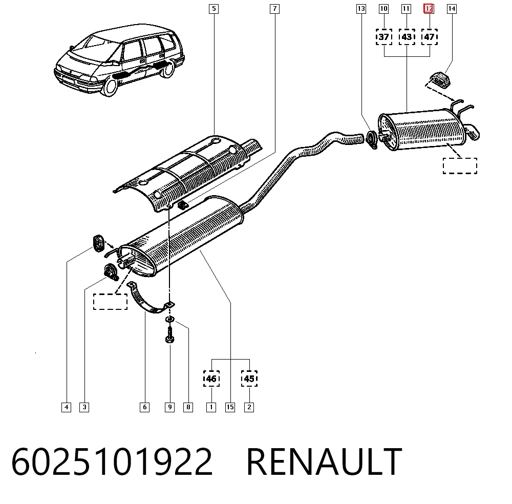 6025101922 Renault (RVI)