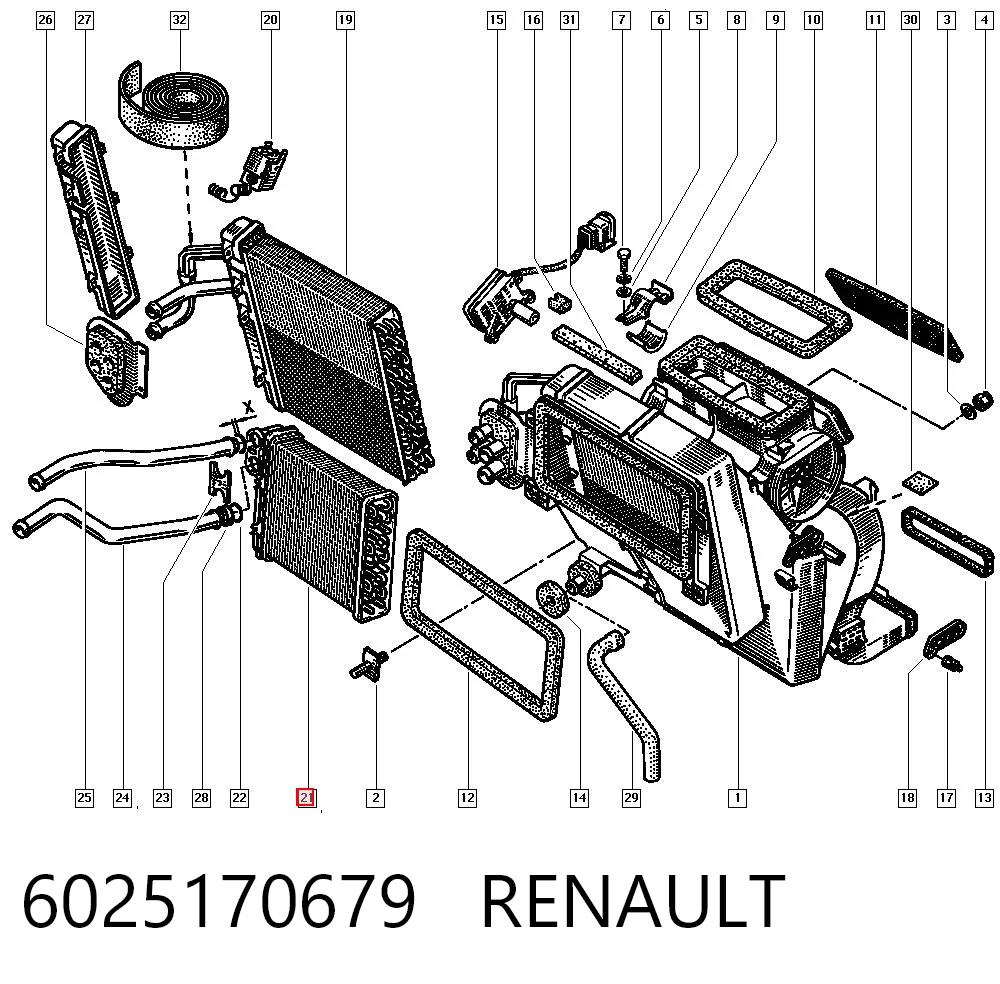 6025170679 Renault (RVI)