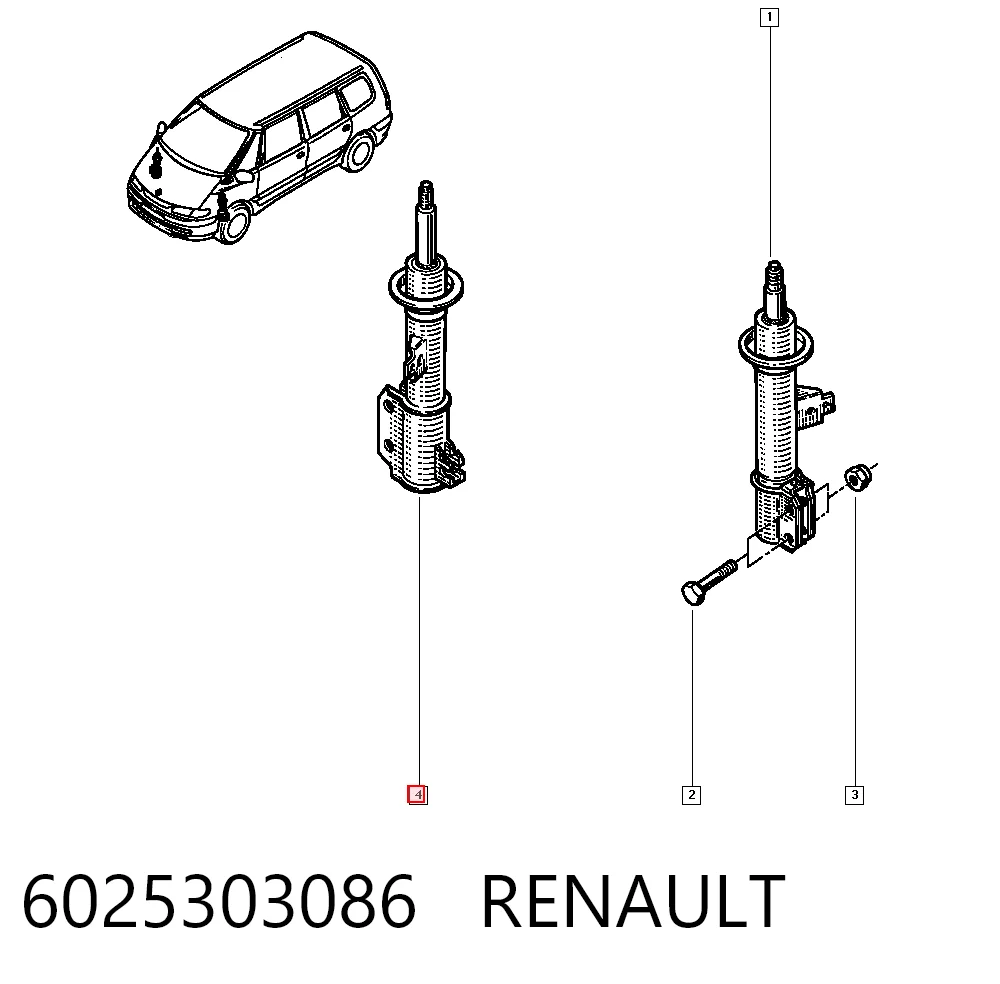 6025303086 Renault (RVI)