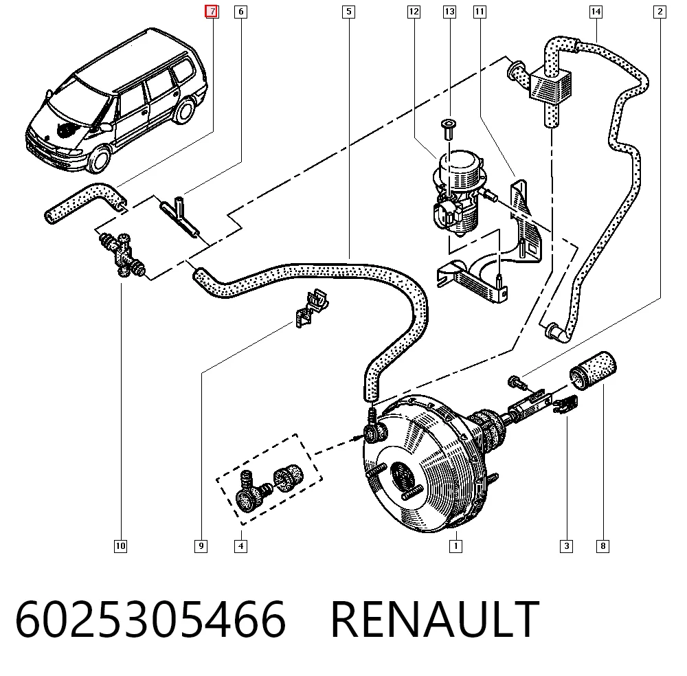 6025305466 Renault (RVI)