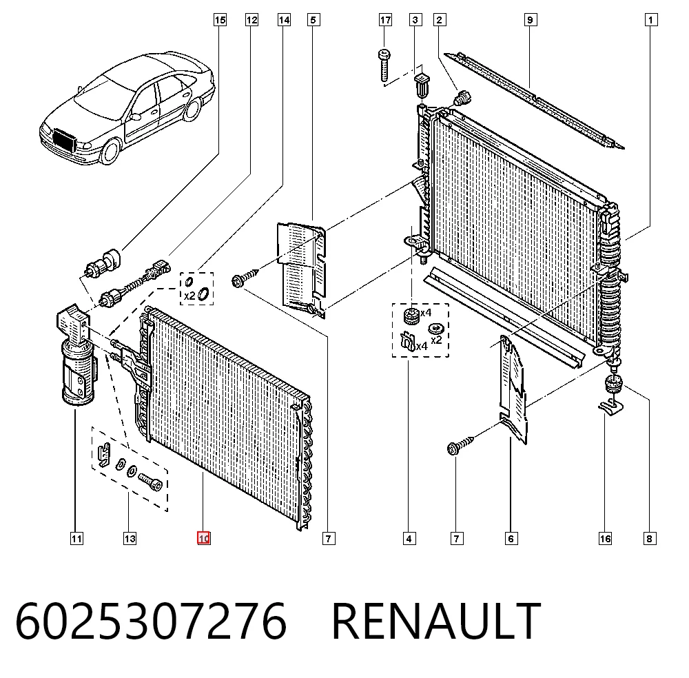 6025307276 Renault (RVI)