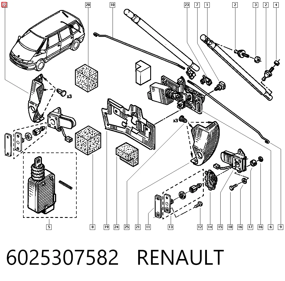 6025307582 Renault (RVI)