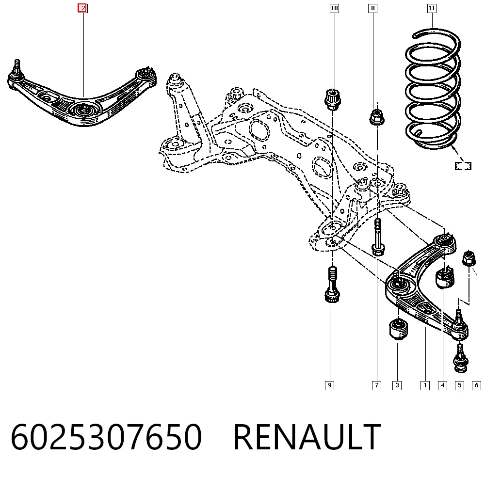 6025307650 Renault (RVI)