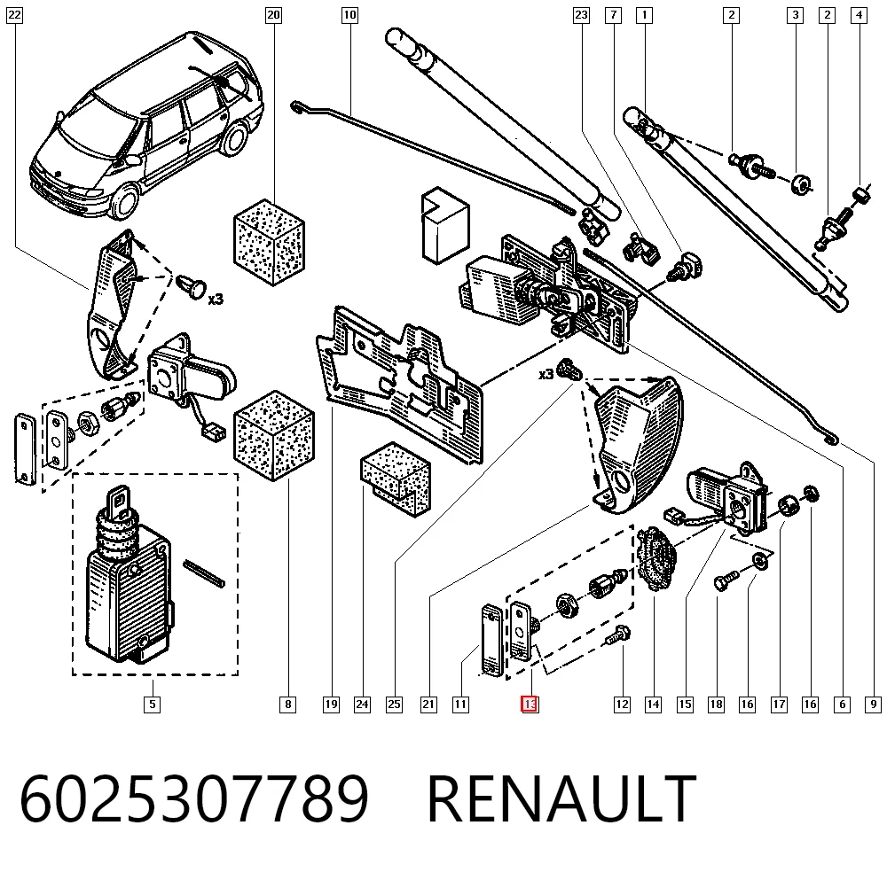 6025307789 Renault (RVI)