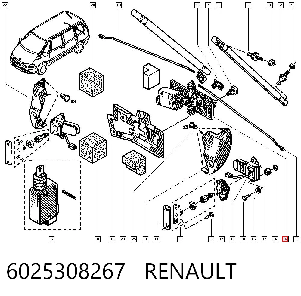 6025308267 Renault (RVI)