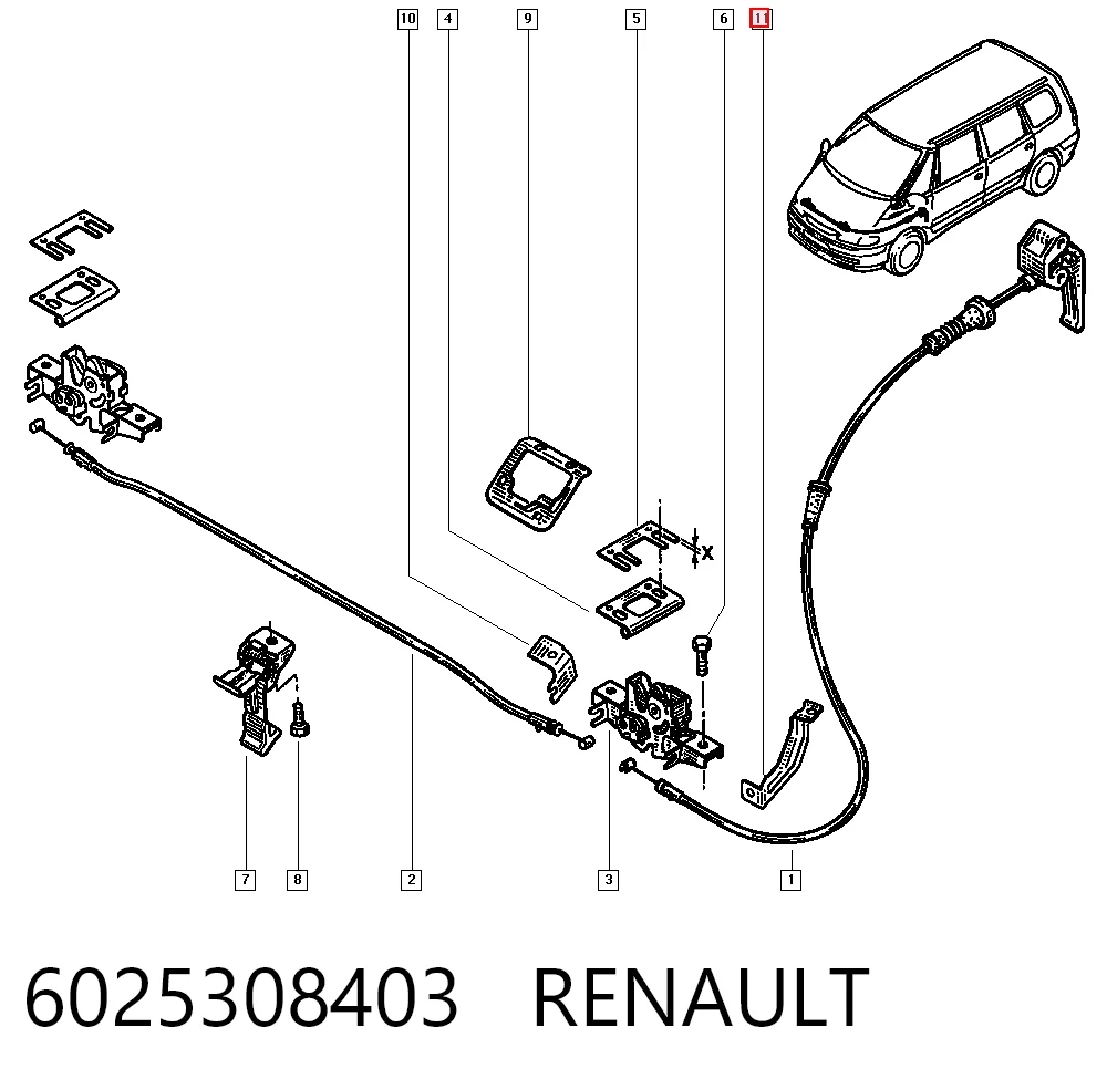 6025308403 Renault (RVI)