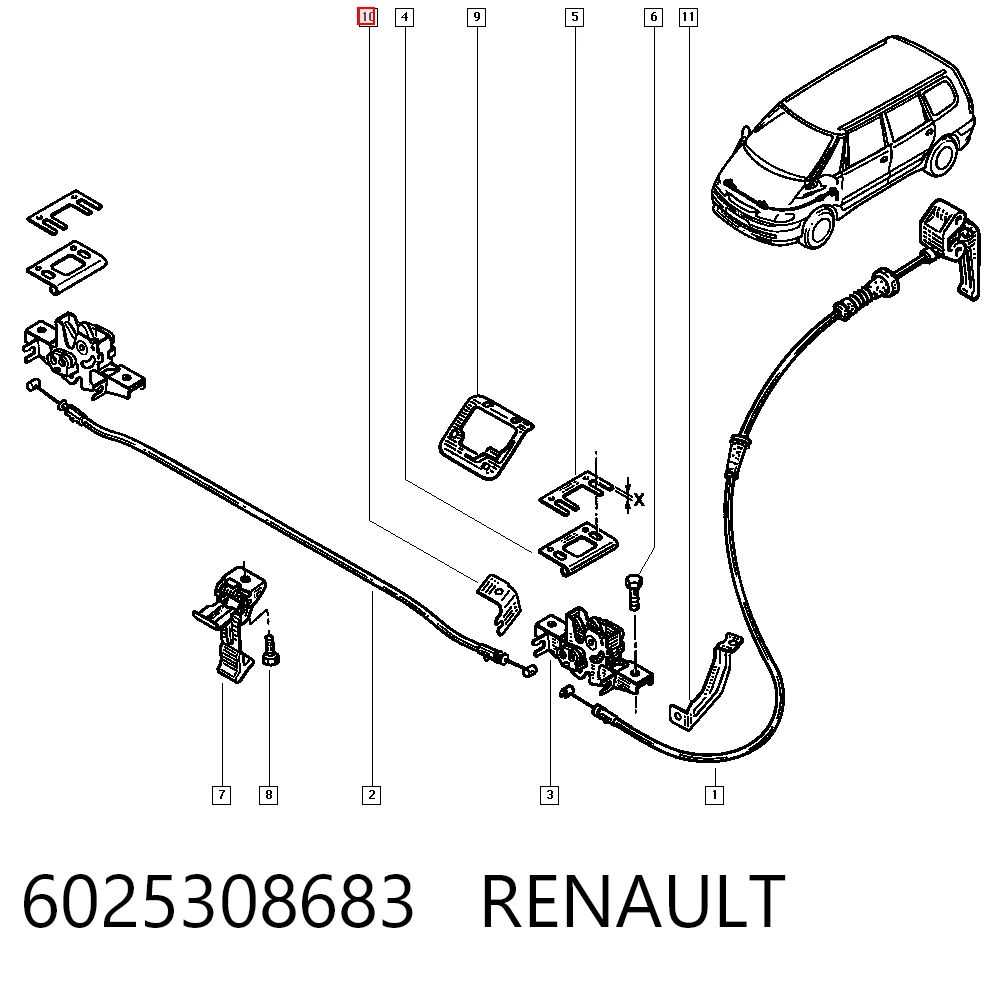 6025308683 Renault (RVI)
