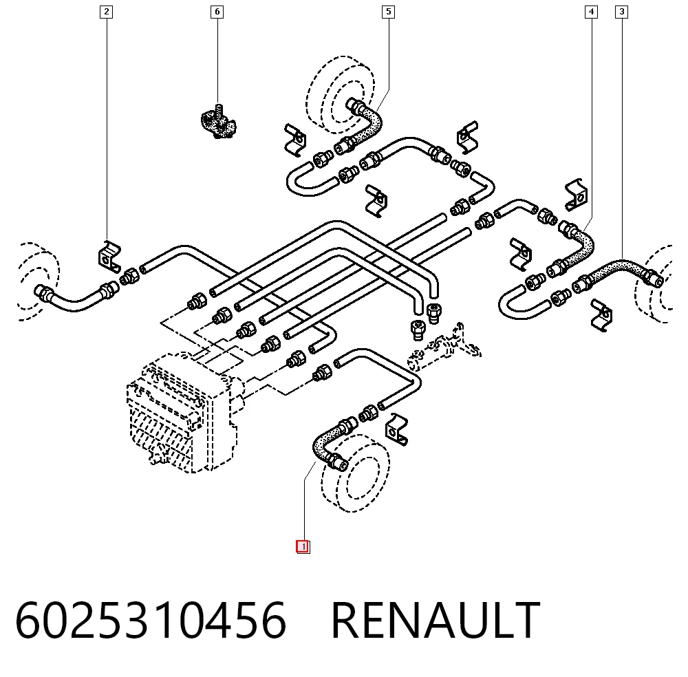 6025310456 Renault (RVI)