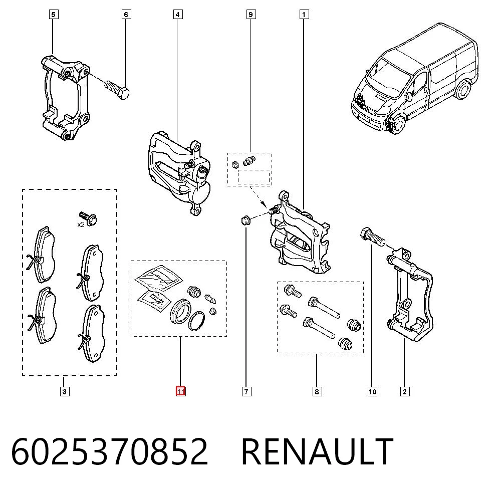 6025370852 Renault (RVI)