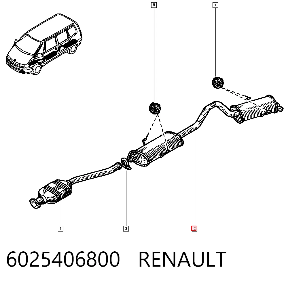 6025406800 Renault (RVI)