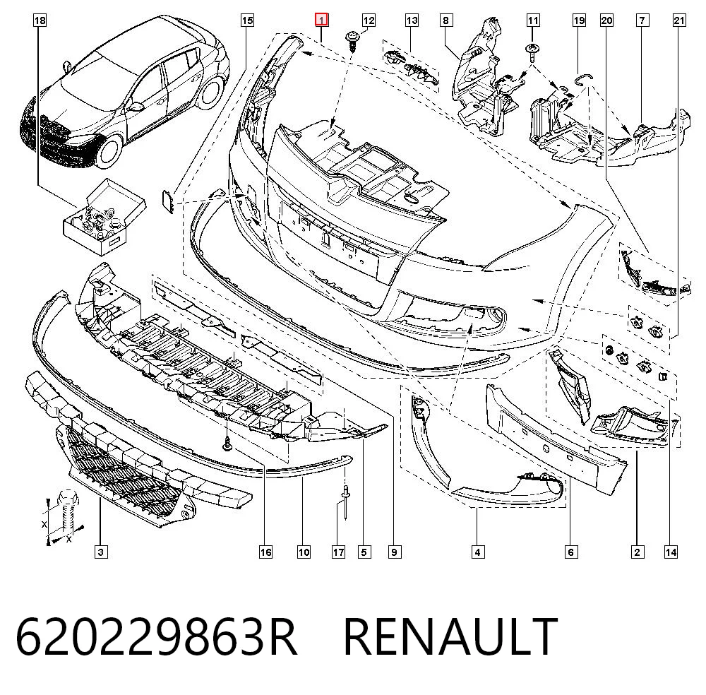 620229863R Renault (RVI)