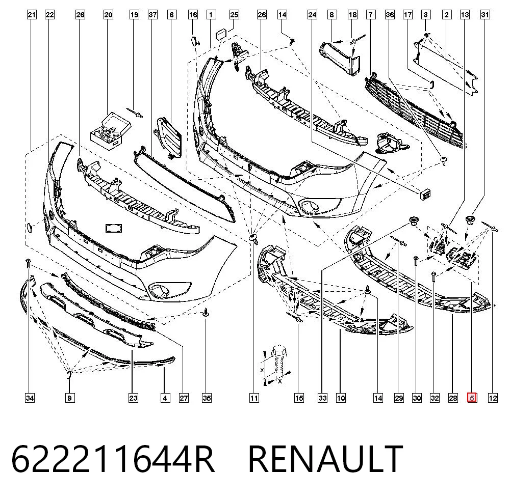 622211644R Renault (RVI)