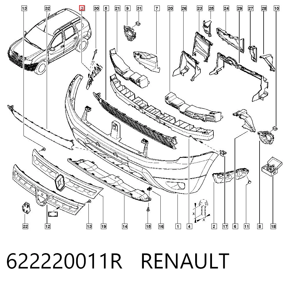 622220011R Renault (RVI)
