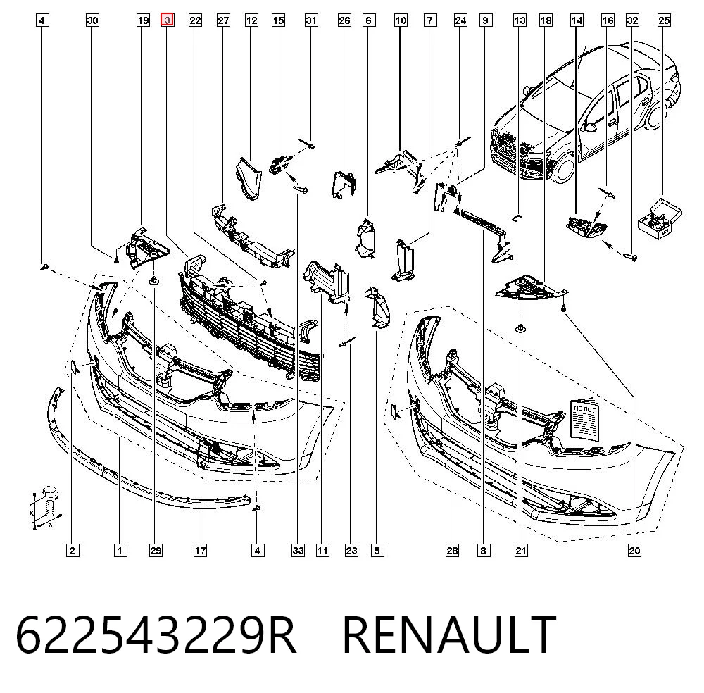622543229R Renault (RVI)