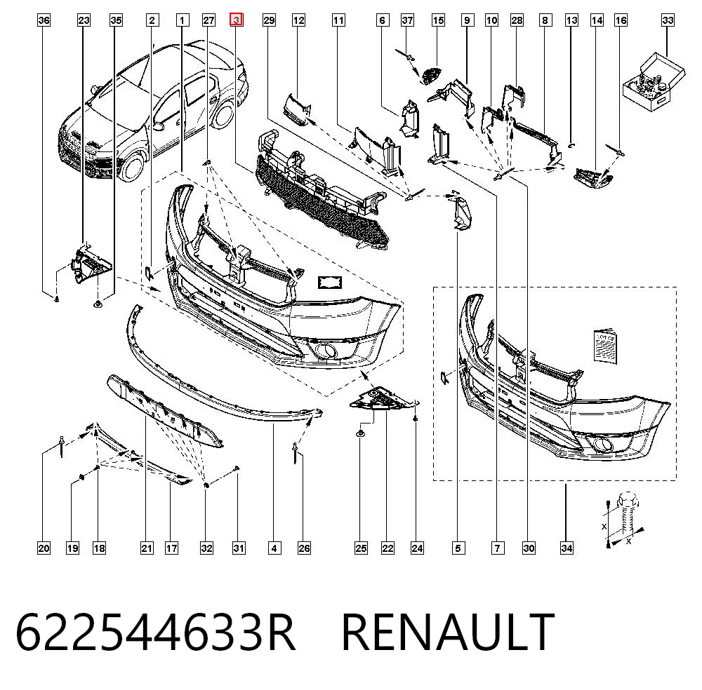 622544633R Renault (RVI)