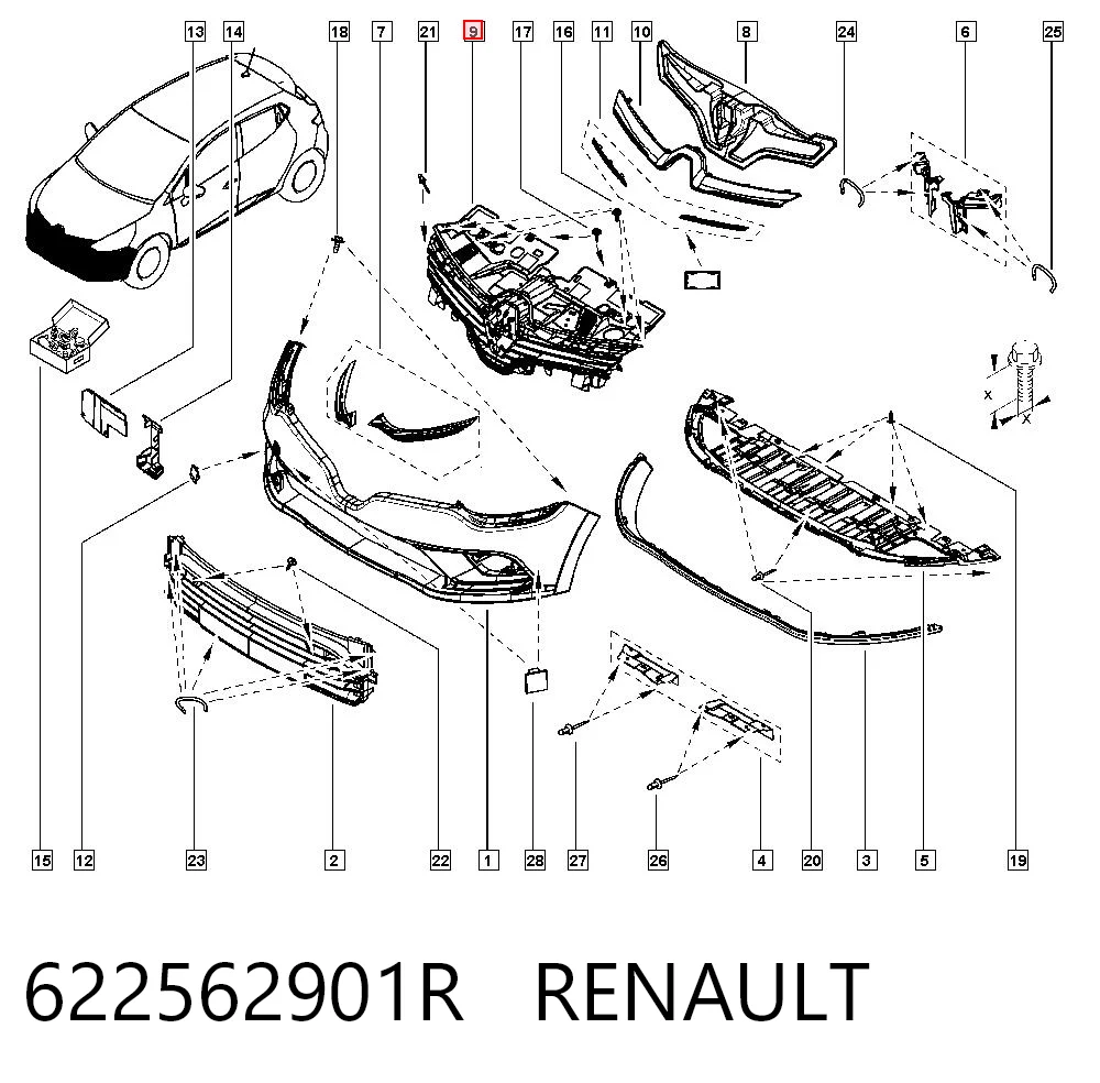 622562901R Renault (RVI)