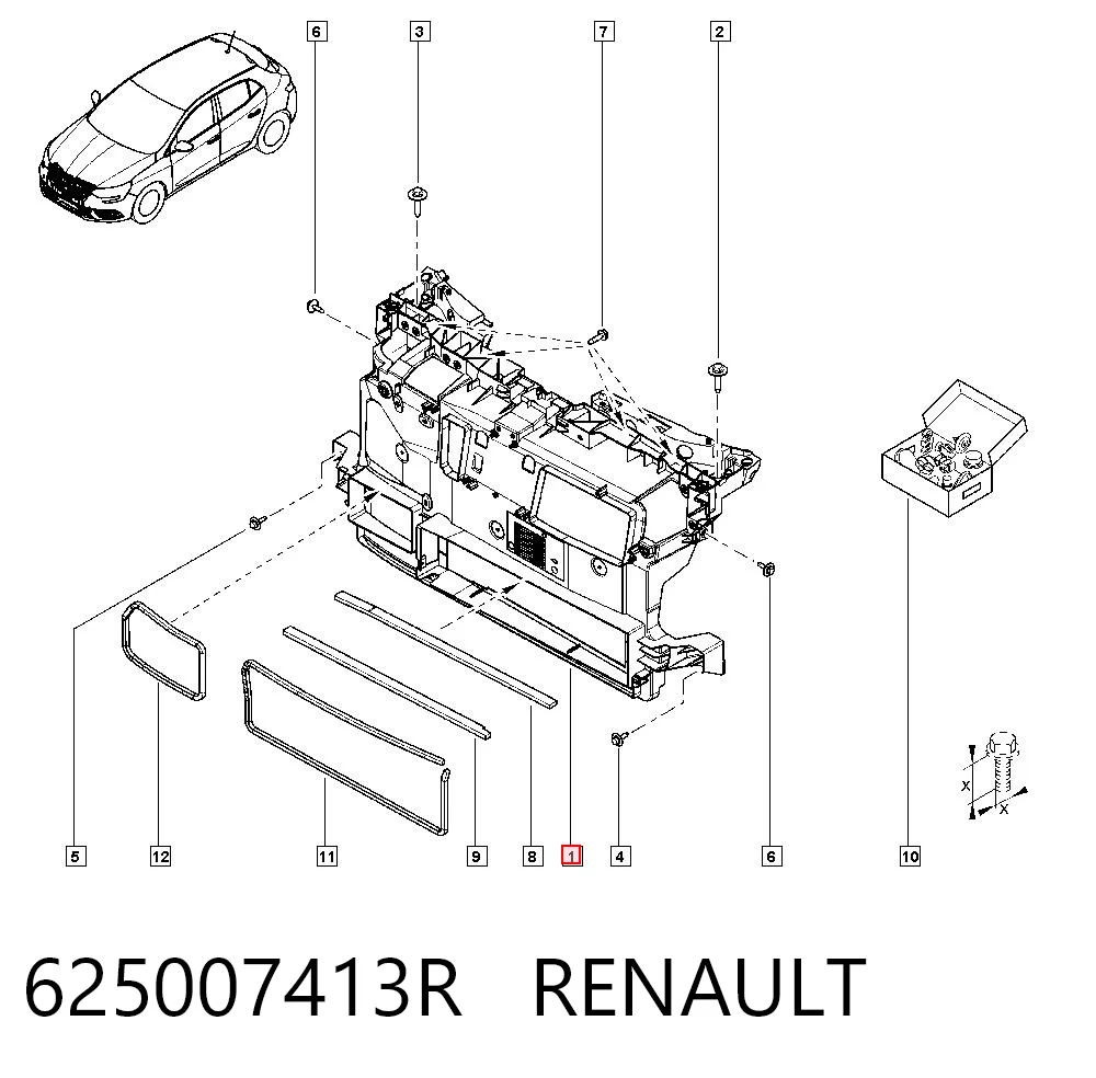 625007413R Renault (RVI)