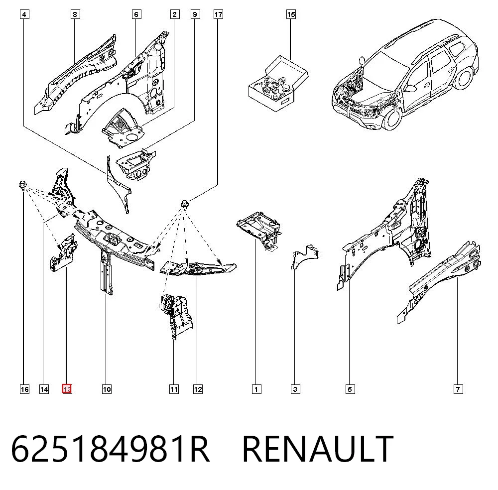 625184981R Renault (RVI)