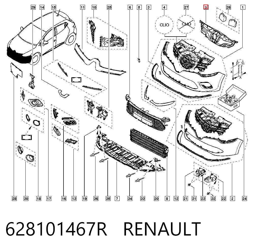 628101467R Renault (RVI)
