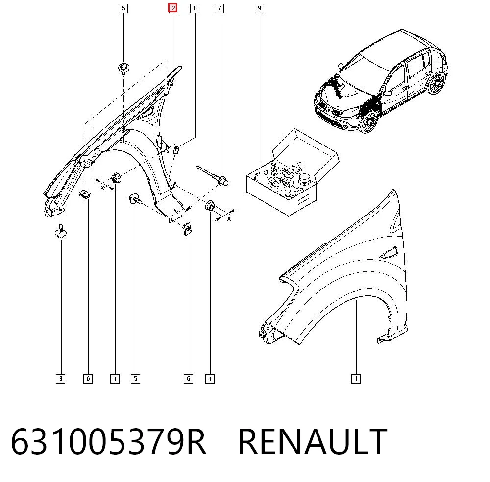 631005379R Renault (RVI)