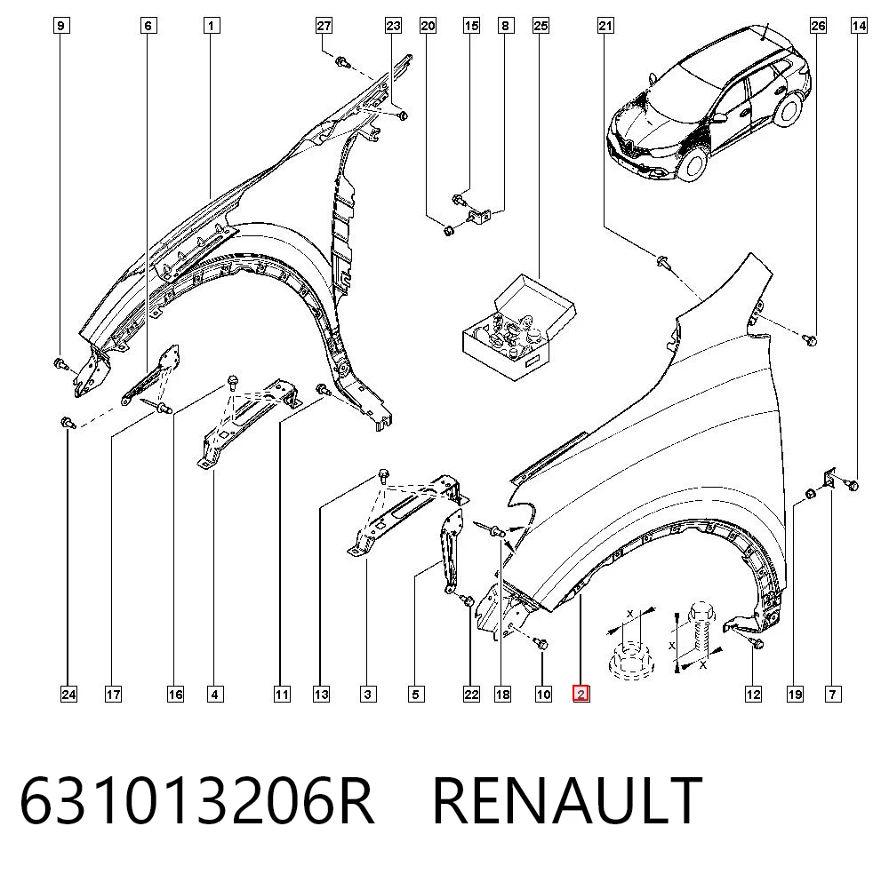 631013206R Renault (RVI)