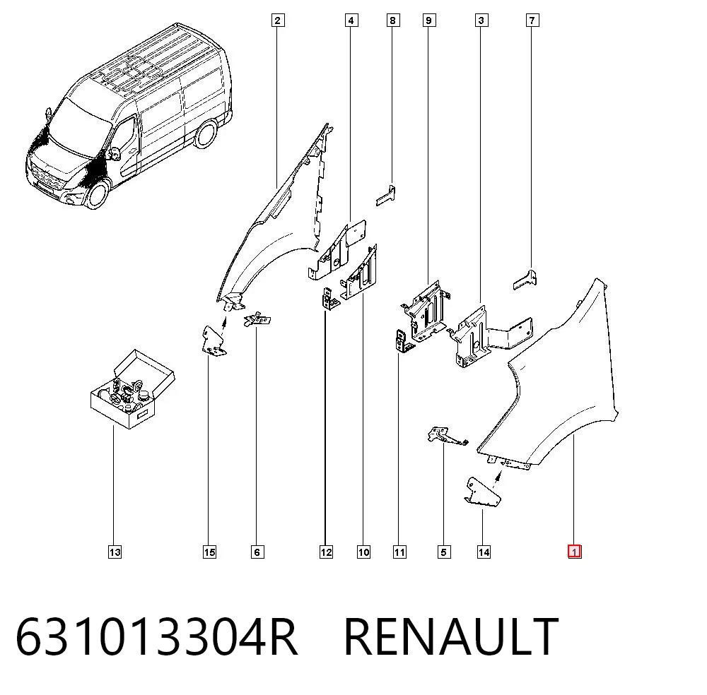 631013304R Renault (RVI)
