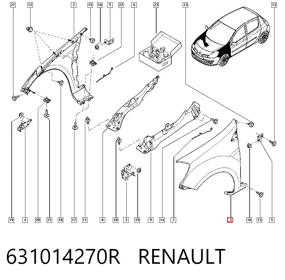  Clio III hatchback (2005-2014) original desde 85,26 €