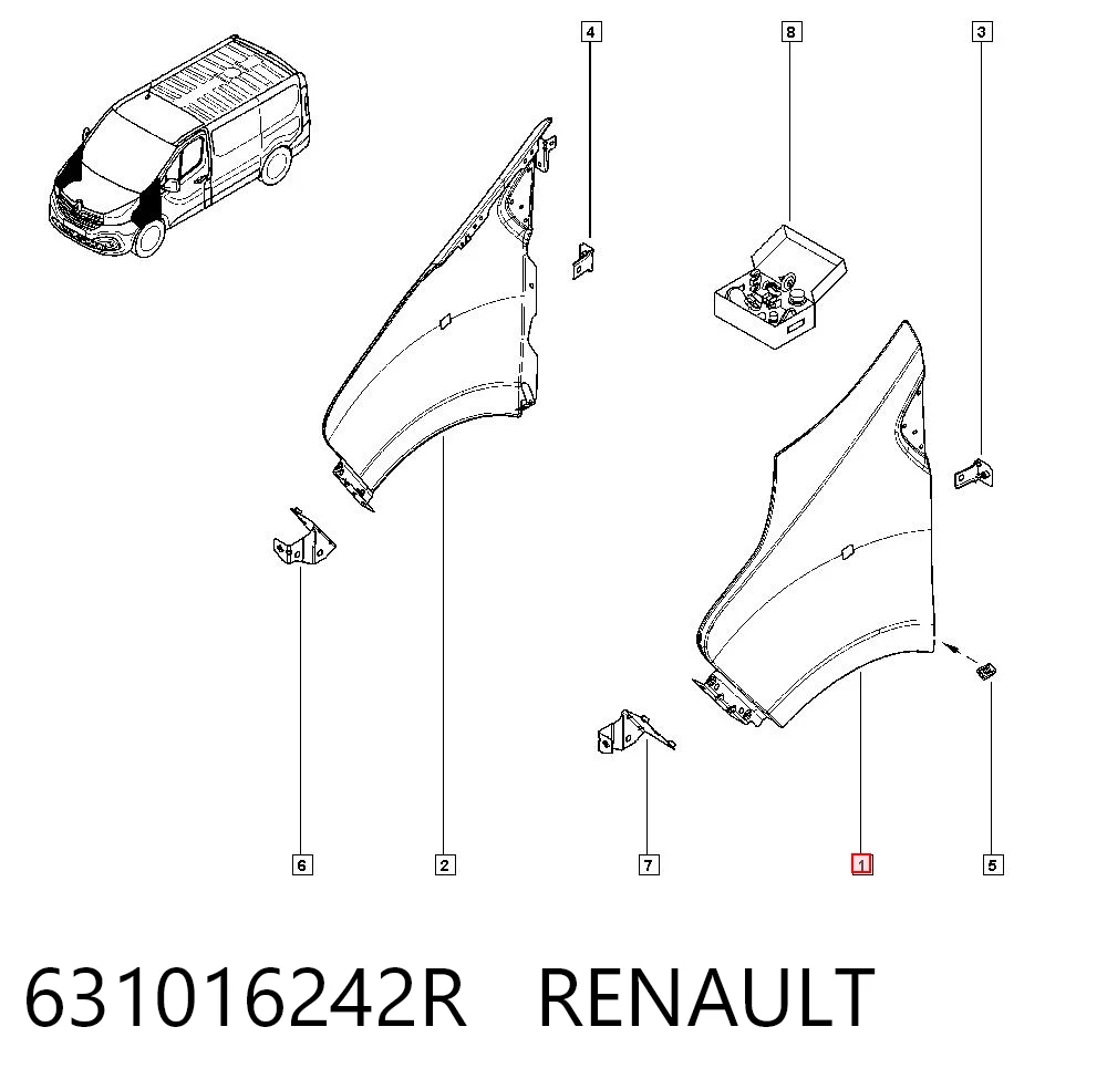 631016242R Renault (RVI)