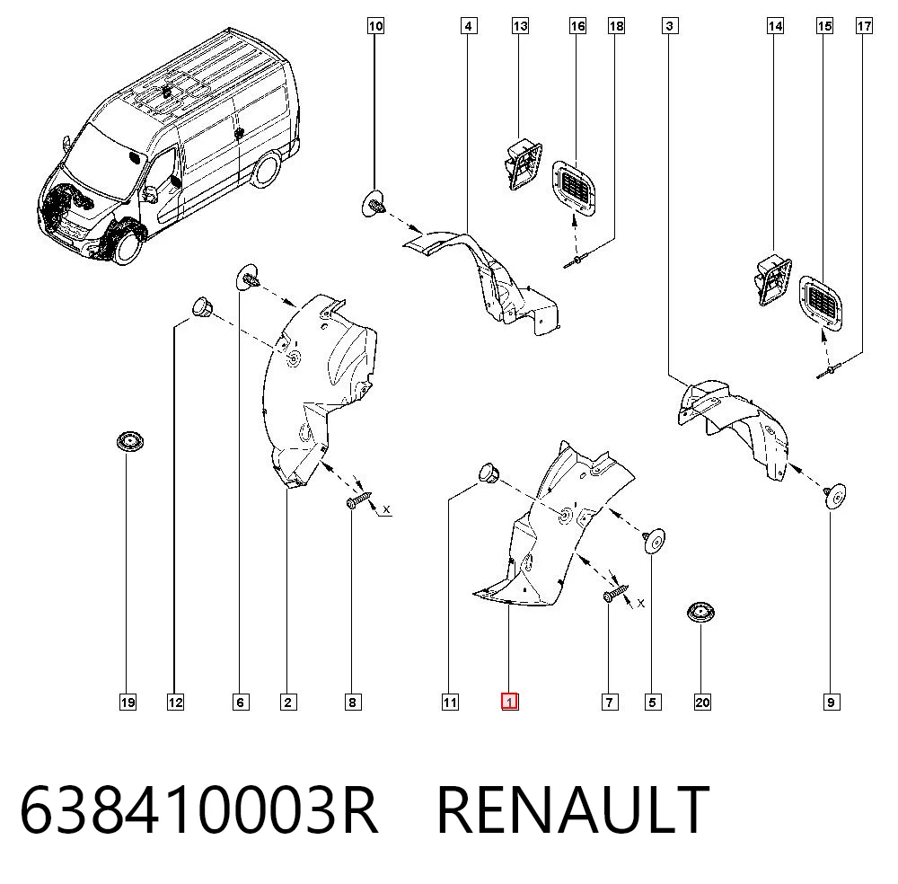 638410003R Renault (RVI)