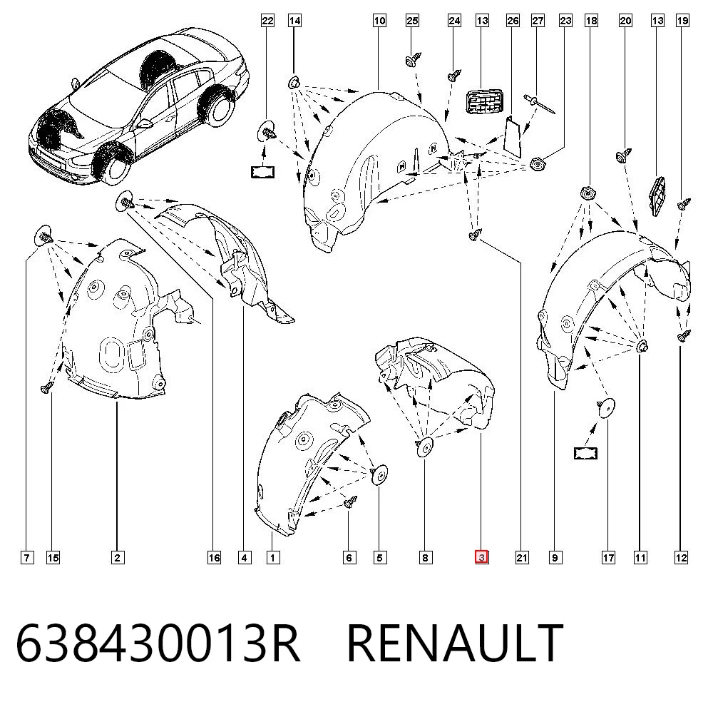 638430013R Renault (RVI)