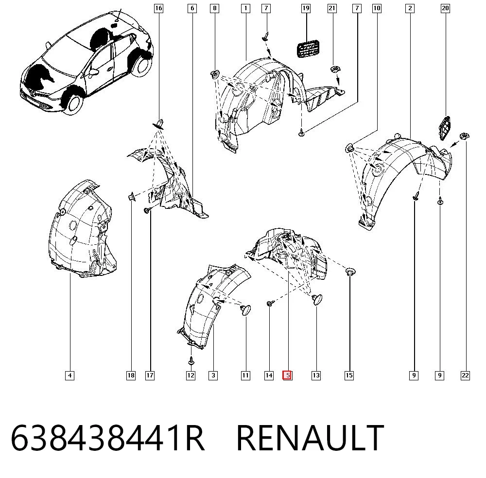 638438441R Renault (RVI)