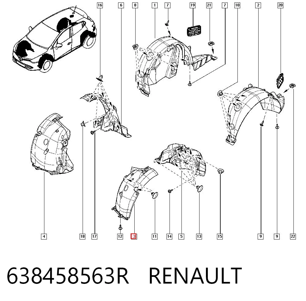 638458563R Renault (RVI)
