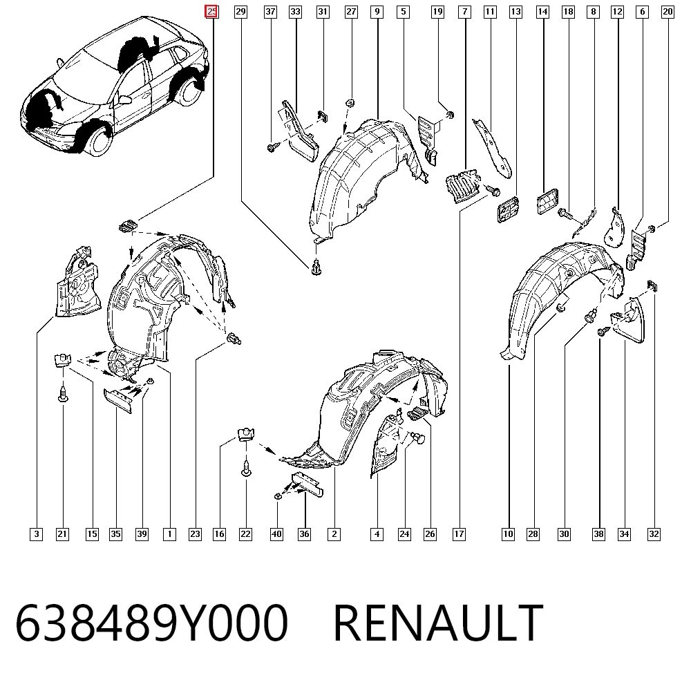 638489Y000 Renault (RVI)