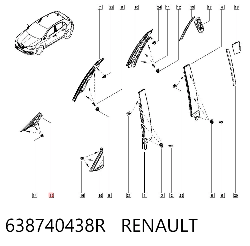 638740438R Renault (RVI)