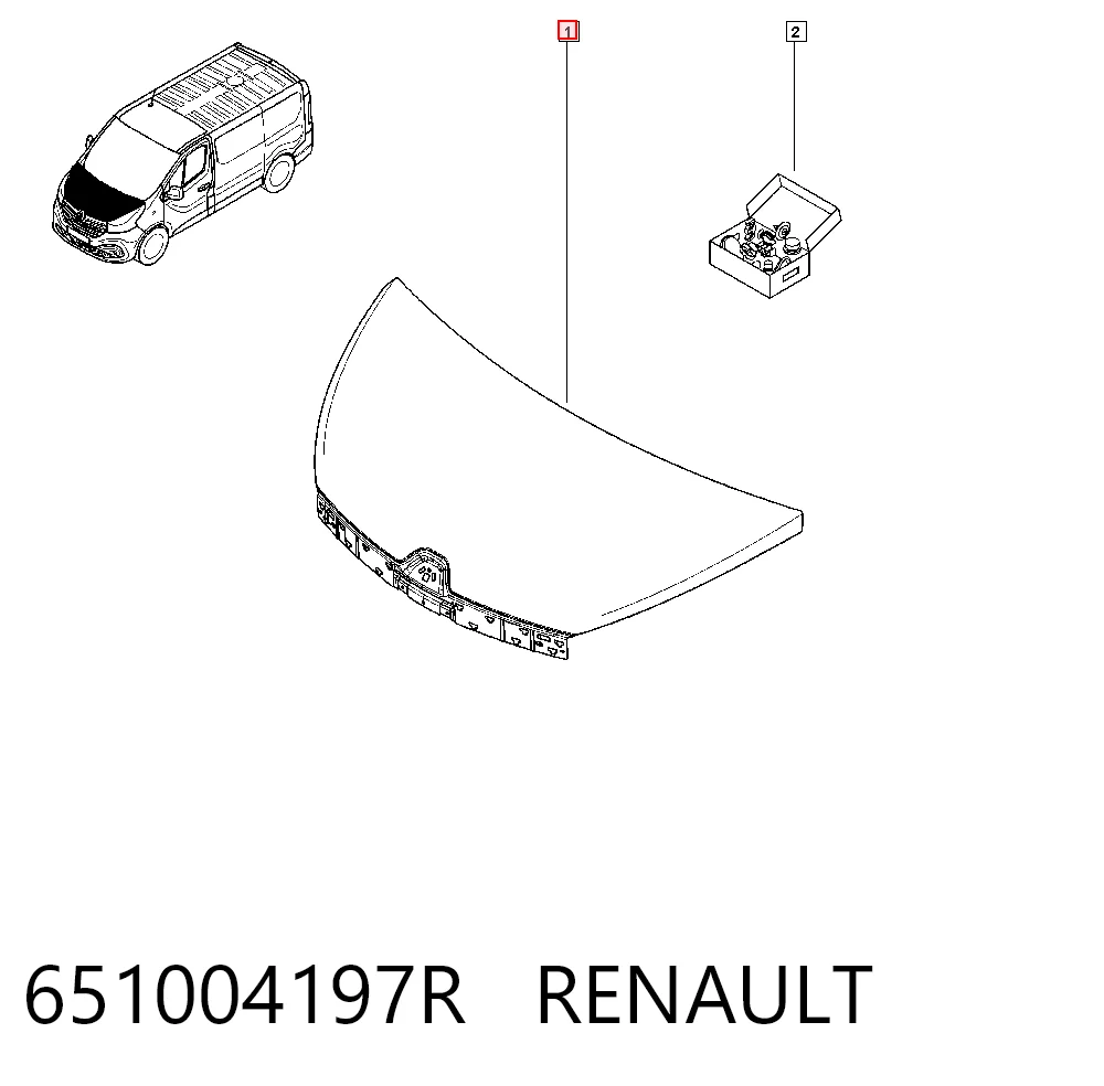  Capota Renault Trafic III plataforma a bordo (EG) (2014 - 2026) III