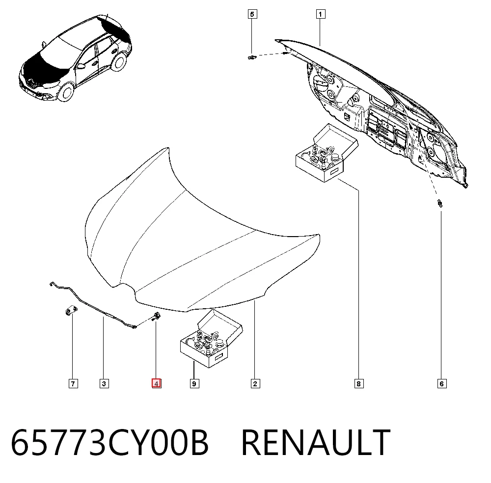 65773CY00B Renault (RVI)