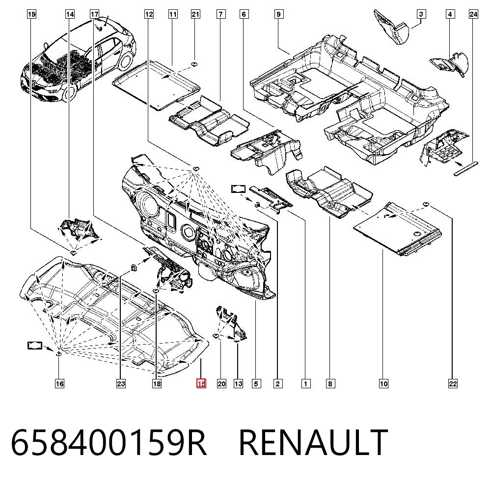 658400159R Renault (RVI)