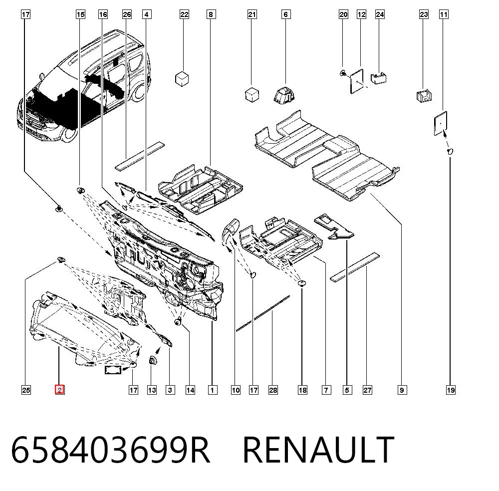 658403699R Renault (RVI)