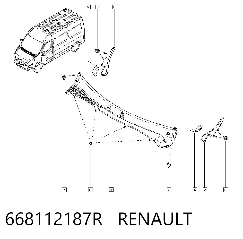 668112187R Renault (RVI)
