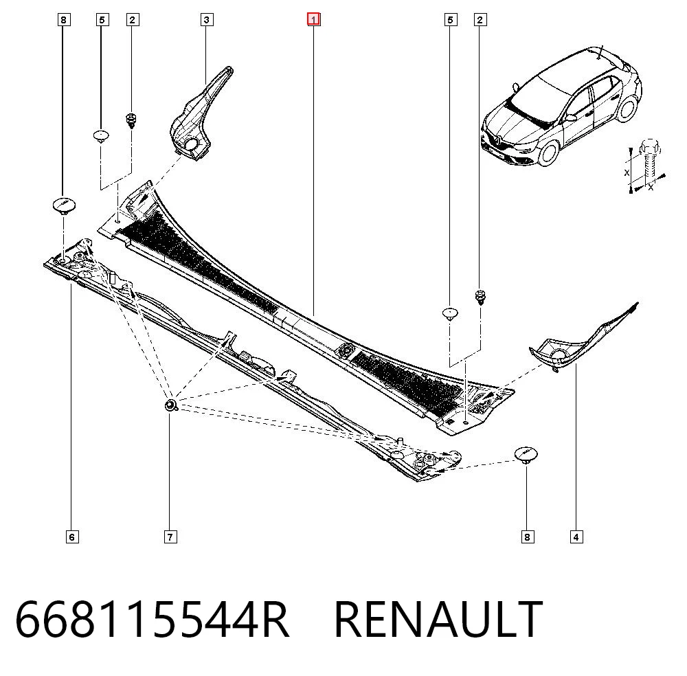 668115544R Renault (RVI)
