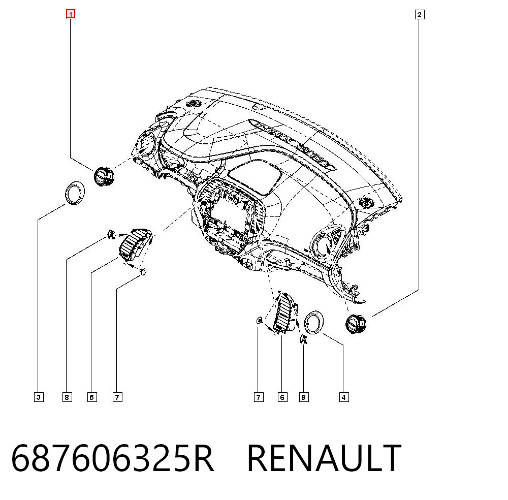 687606325R Renault (RVI)