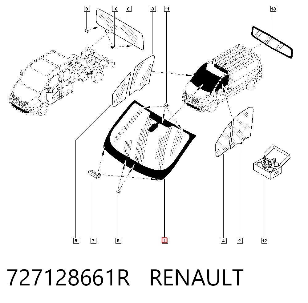 Pára-brisas Renault Trafic III EG ao melhor preço